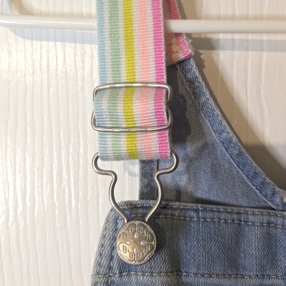 NWOT- Toddler Girl OshKosh B'Gosh Shortalls - Picture 4 of 8